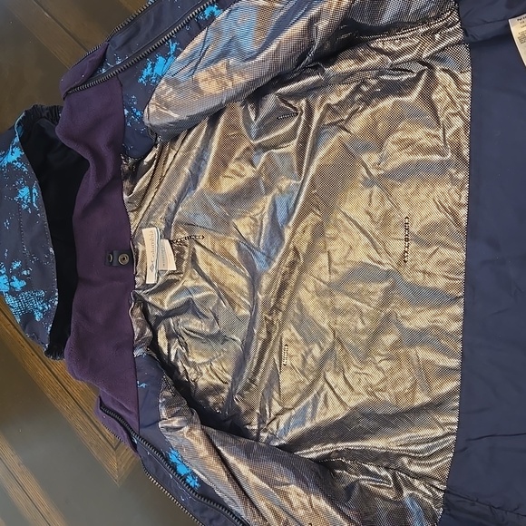 Columbia Kids Omni-Tech Blue Jacket | Small (8) | Shell Only - Picture 10 of 13